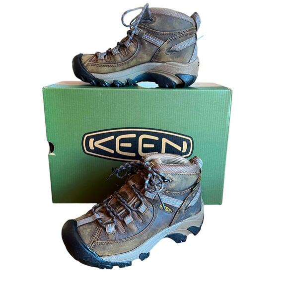 Keen Shoes - KEEN Waterproof Hiking Boots 1004114 TARGHEE II MID WP Sz 5 Breathable AntiOdor
